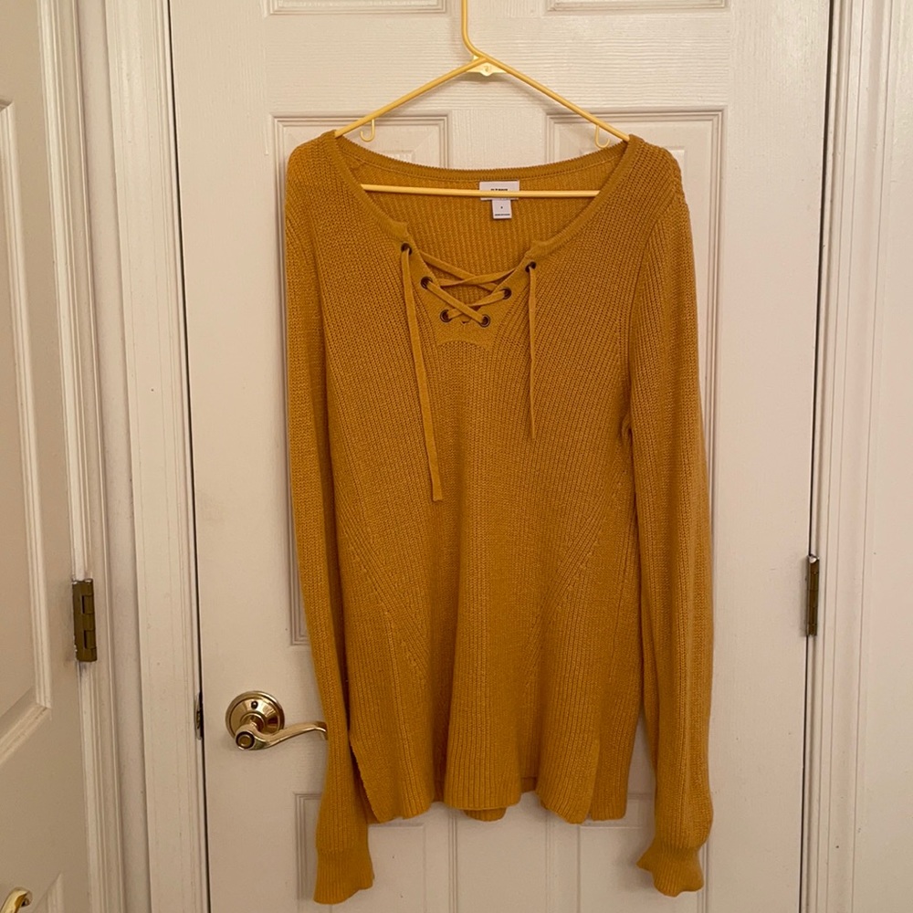 Yellow Old Navy Sweater